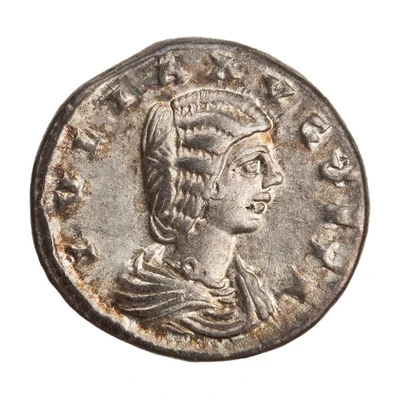 Denarius - Julia Domna PVDICITIA; Pudicitia front