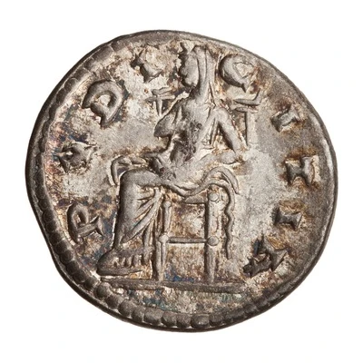 Denarius - Julia Domna PVDICITIA; Pudicitia back