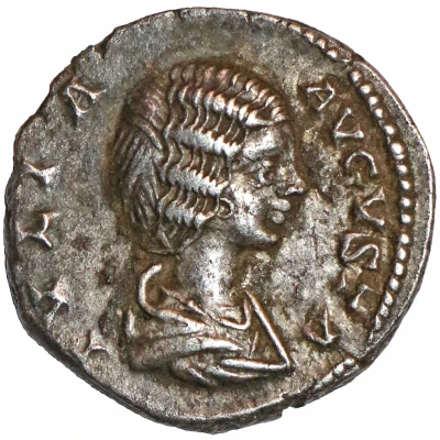 Denarius - Julia Domna SAECVLI FELICITAS; Isis and Horus front