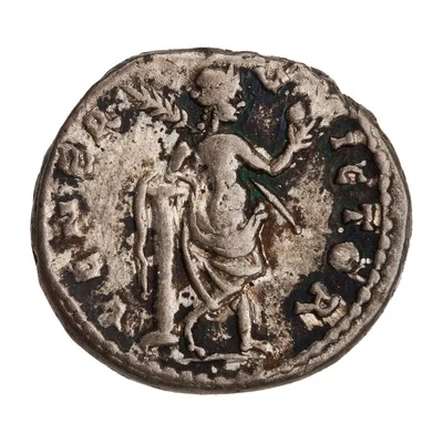 Denarius - Julia Domna VENER VICTOR; Venus back
