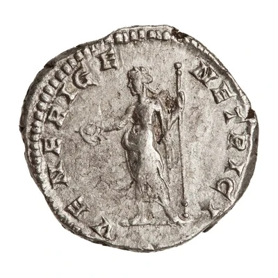 Denarius - Julia Domna VENERI GENETRICI; Venus back