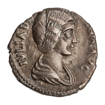 Denarius - Julia Domna VENERI VICTRICI; Venus front