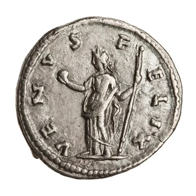 Denarius - Julia Domna VENVS FELIX; Venus back