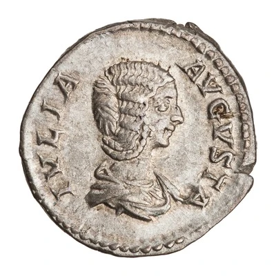 Denarius - Julia Domna VENVS VICTRIX; Venus front