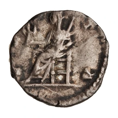 Denarius - Julia Domna VESTA; Vesta back