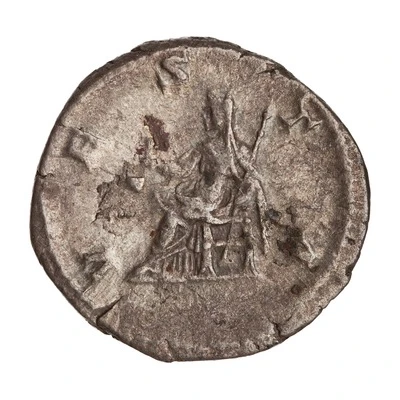 Denarius - Julia Domna VESTA; Vesta back