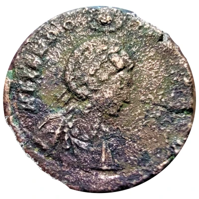 Denarius - Julia Domna VICTOR IVST AV; Victory front