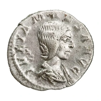 Denarius - Julia Maesa FECVNDITAS AVG; Fecunditas front