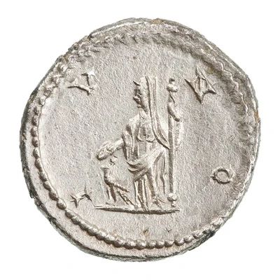 Denarius - Julia Maesa IVNO; Juno back