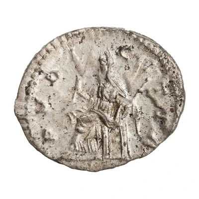Denarius - Julia Maesa PVDICITIA; Pudicitia back