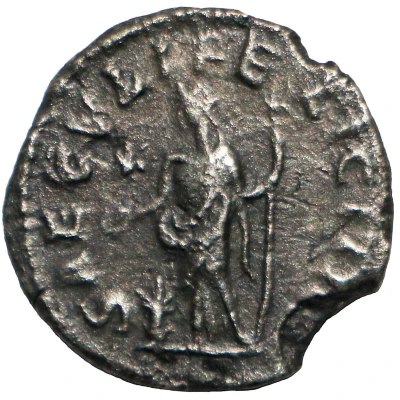 Denarius - Julia Maesa SAECVLI FELICITAS; Felicitas back