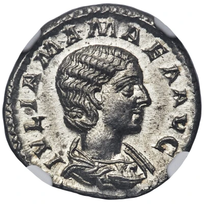 Denarius - Julia Mamaea IVNO CONSERVATRIX; Juno front