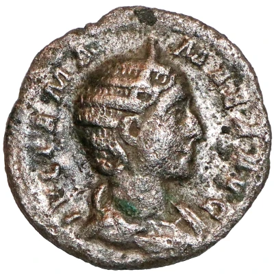 Denarius - Julia Mamaea VESTA; Vesta front