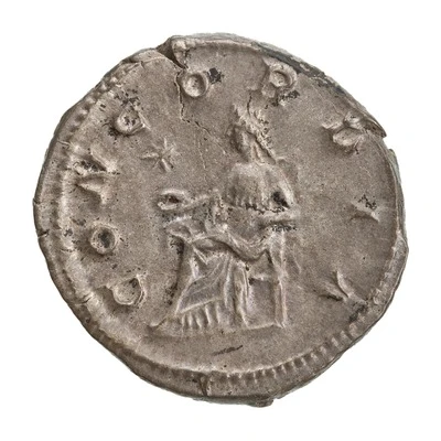 Denarius - Julia Paula CONCORDIA; Concordia back