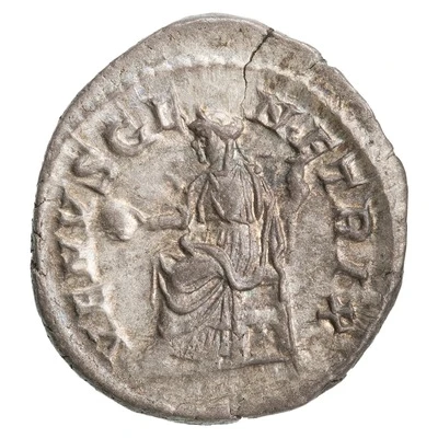 Denarius - Julia Paula VENVS GENETRIX; Venus back