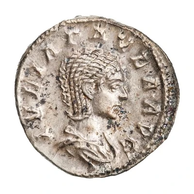 Denarius - Julia Paula and Elagabalus CONCORDIA front