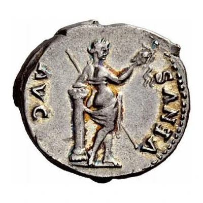 Denarius - Julia Titi VENVS AVG; Venus back