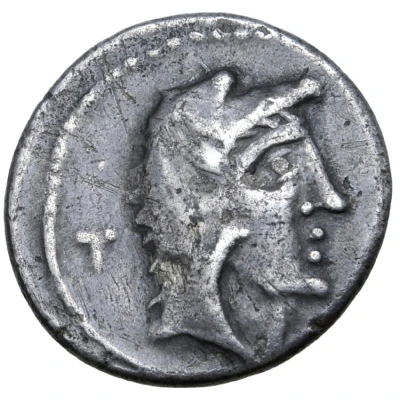 Denarius Juno 50 BC - 1 BC front