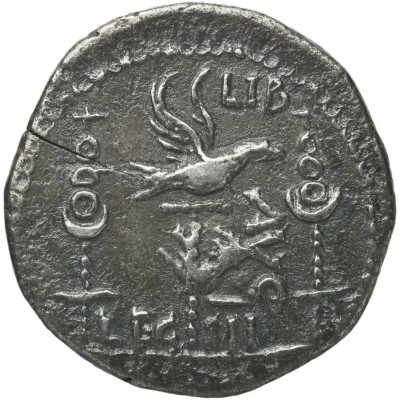 Denarius LIB AVG LEG III back