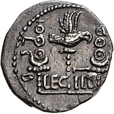 Denarius LIB LEG III back