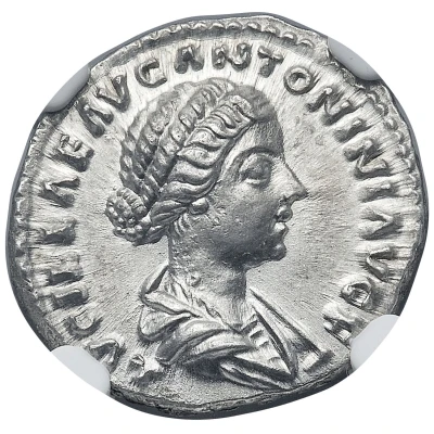 Denarius - Lucilla CONCORDIA; Concordia front