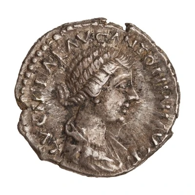 Denarius - Lucilla CONCORDIA; Concordia front