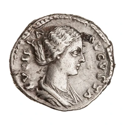 Denarius - Lucilla CONCORDIA; Concordia front