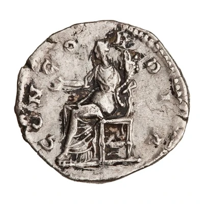 Denarius - Lucilla CONCORDIA; Concordia back