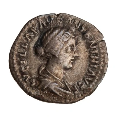 Denarius - Lucilla CONCORDIA; Concordia front