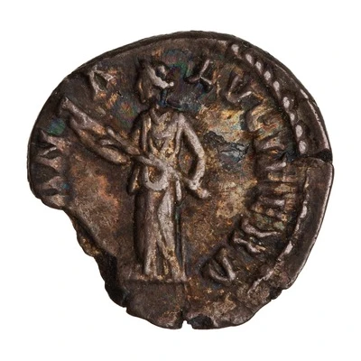 Denarius - Lucilla DIANA LVCIFERA; Diana back