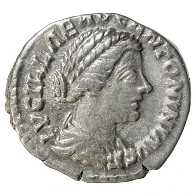 Denarius - Lucilla DIANA LVCIFERA; Diana front