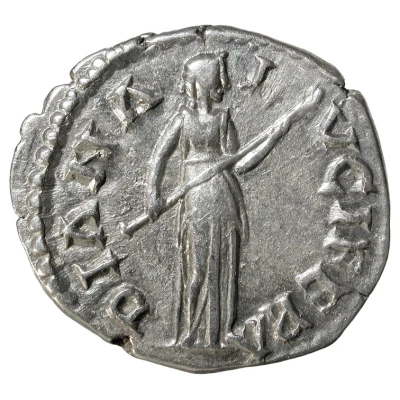 Denarius - Lucilla DIANA LVCIFERA; Diana back