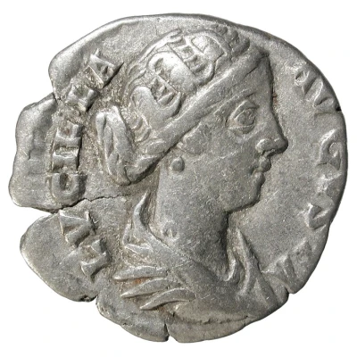 Denarius - Lucilla HILARITAS; Hilaritas front