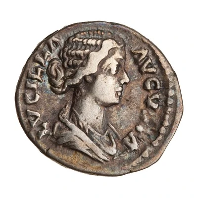 Denarius - Lucilla IVNONI LVCINAE; Juno front