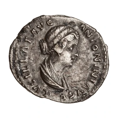 Denarius - Lucilla PIETAS; Pietas front