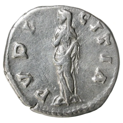 Denarius - Lucilla PVDICITIA; Pudicitia back