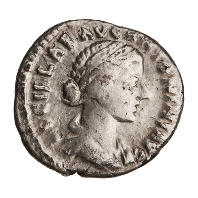 Denarius - Lucilla VESTA; Vesta front