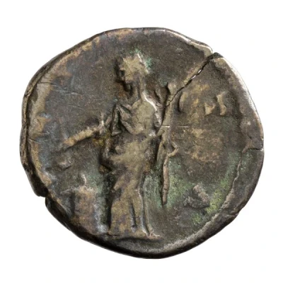 Denarius - Lucilla VESTA; Vesta back
