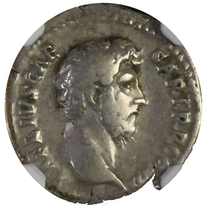 Denarius - Lucius Aelius CONCORDIA; Concordia front