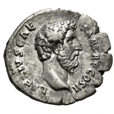 Denarius - Lucius Aelius PIETAS; Pietas front
