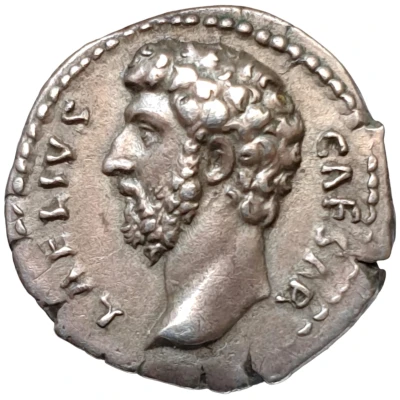 Denarius - Lucius Aelius TR POT COS II CONCORD; Concordia front