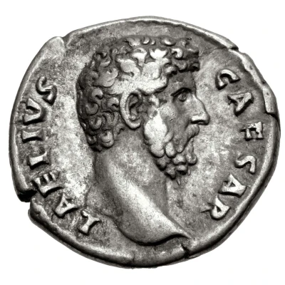 Denarius - Lucius Aelius TR POT COS II PIETAS; Pietas front