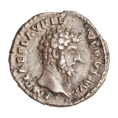 Denarius - Lucius Verus CONCORD AVG COS II; Concordia front