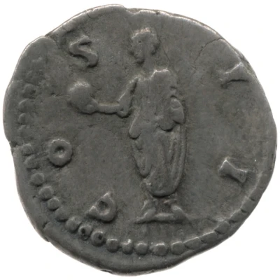 Denarius - Lucius Verus COS II back