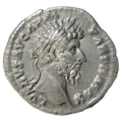 Denarius - Lucius Verus LIB AVG III TR P VI COS II; Liberalitas front