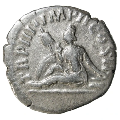 Denarius - Lucius Verus TR P III IMP II COS II; Armenia back