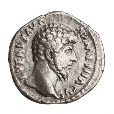 Denarius - Lucius Verus TR P V IMP II COS II; Mars front