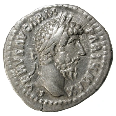 Denarius - Lucius Verus TR P VI IMP III COS II front