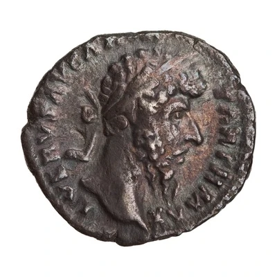 Denarius - Lucius Verus TR P VIII IMP V COS III FORT RED; Fortuna front