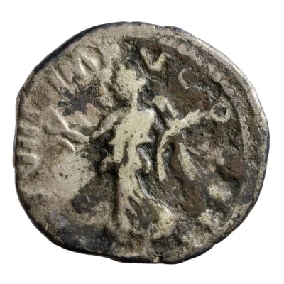 Denarius - Lucius Verus TR P VIII IMP V COS III; Victory back